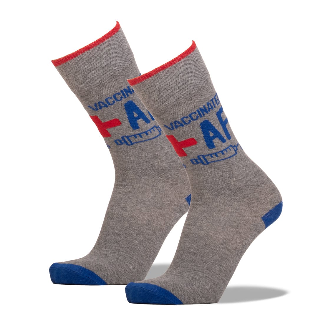 Vaccinated AF Unisex Crew Sock