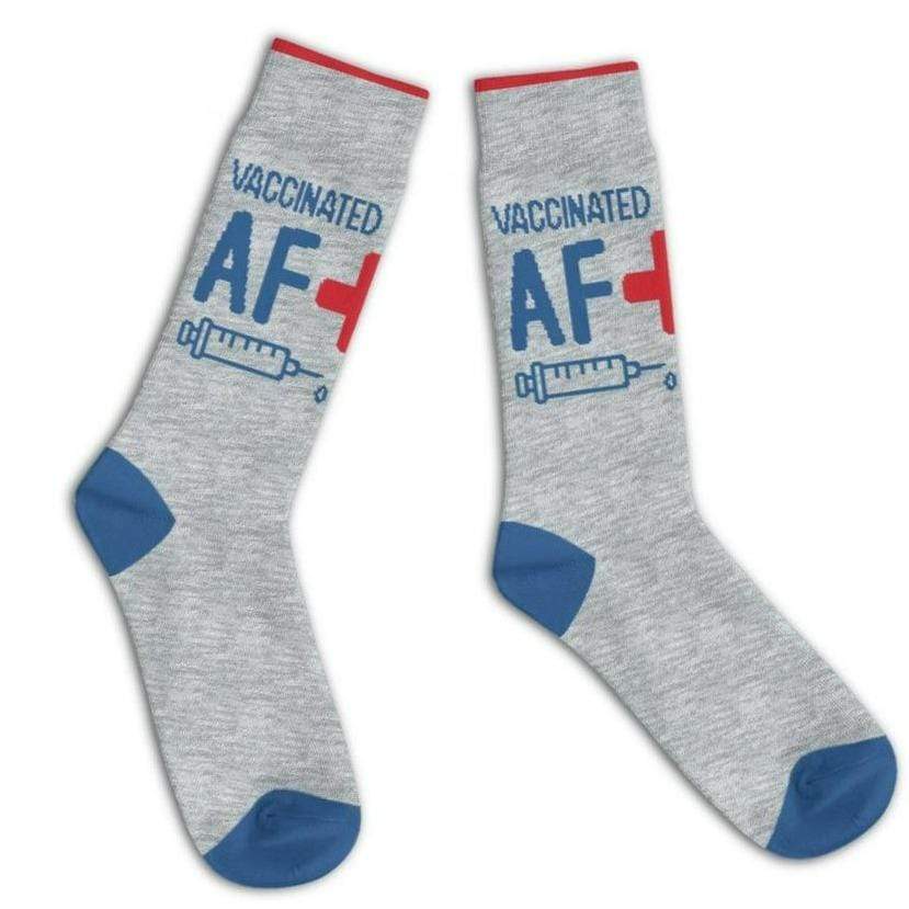 Vaccinated AF Unisex Crew Sock