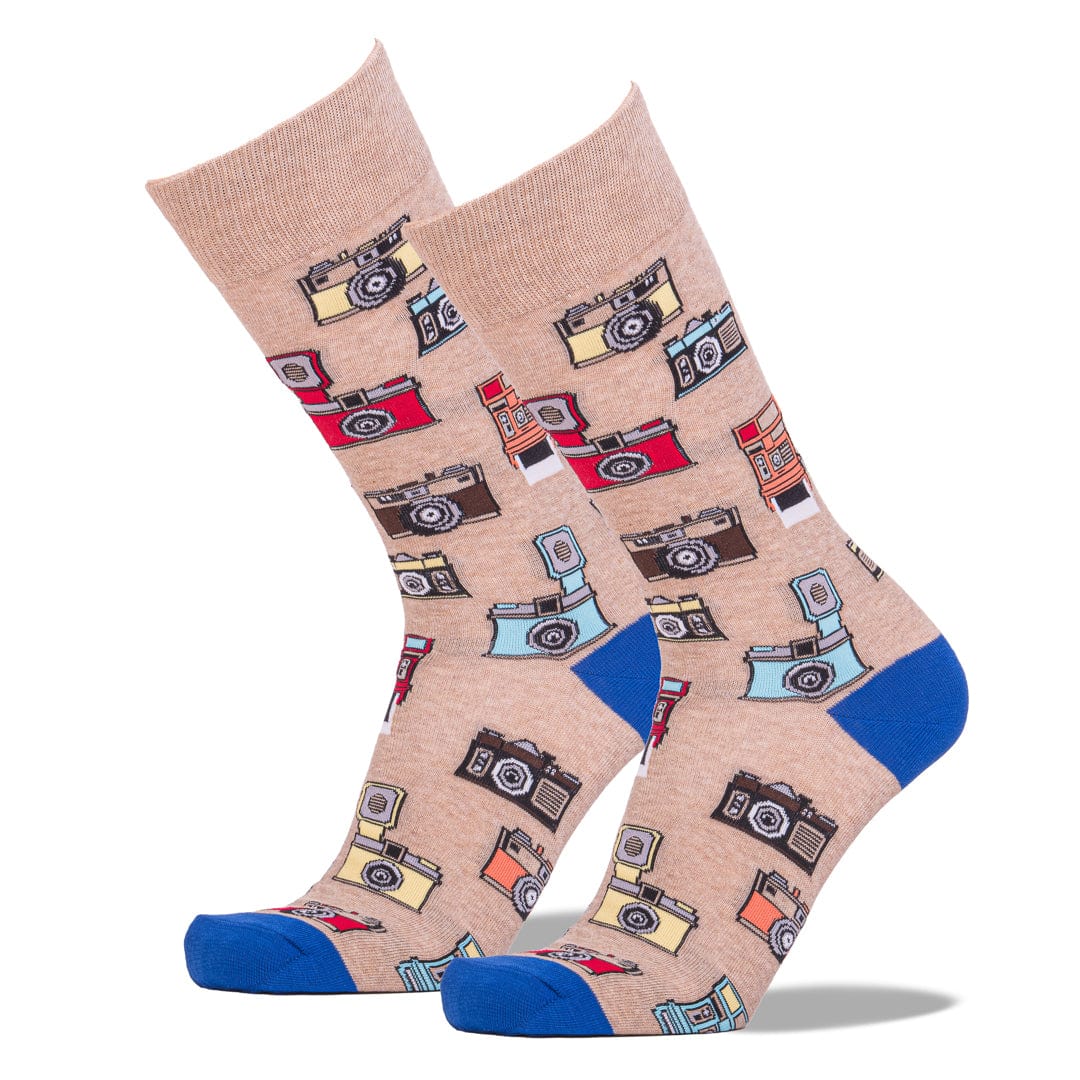 Vintage Camera Men’s Crew Sock