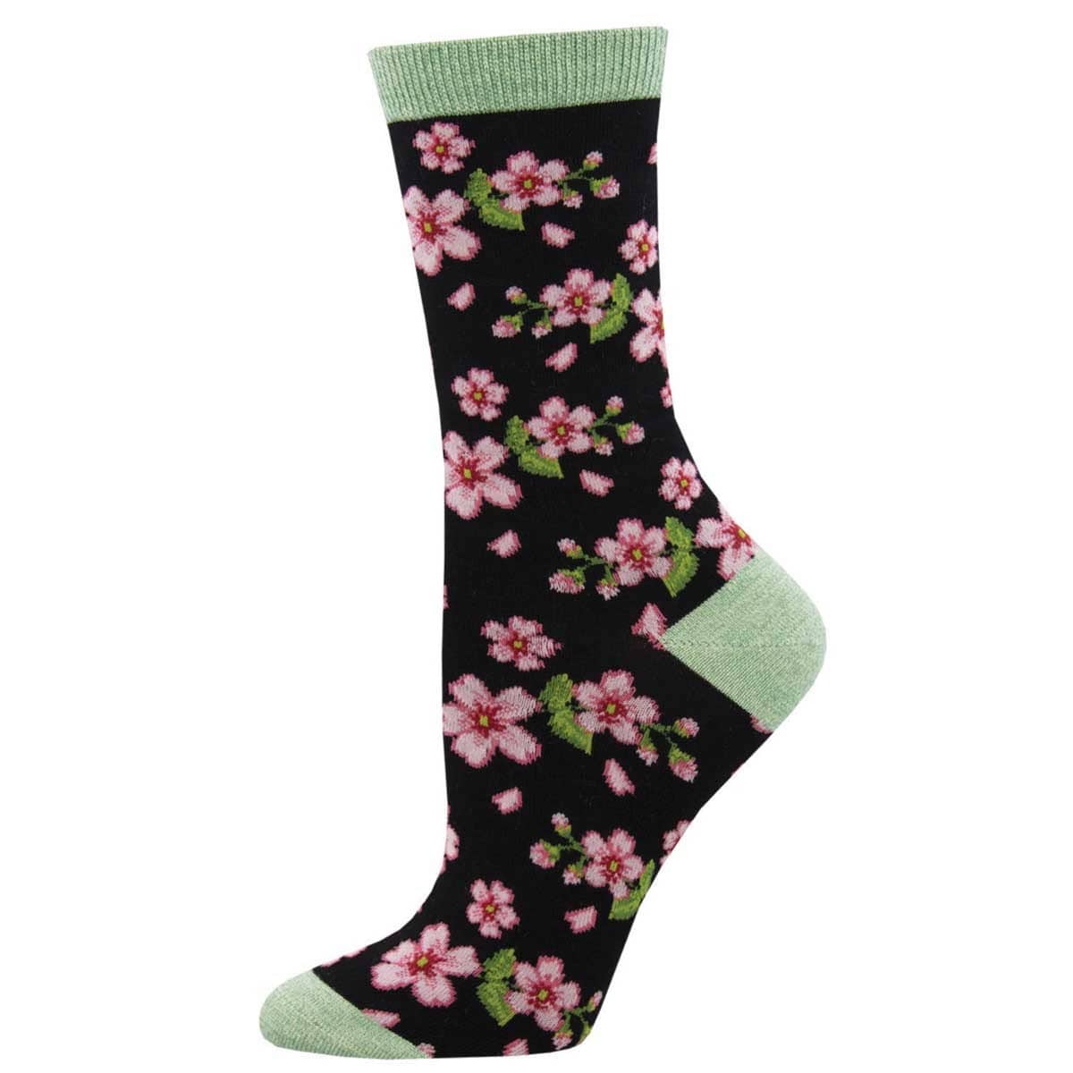 In Bloom Women’s Bamboo Crew Socks