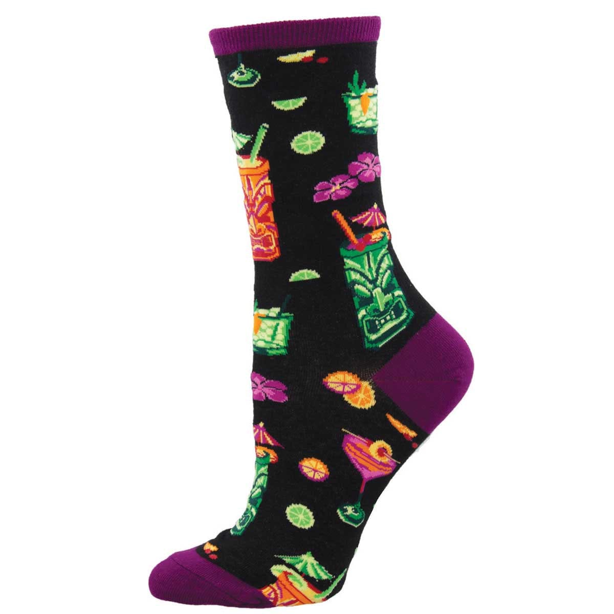 Tiki Drinks Women’s Crew Socks