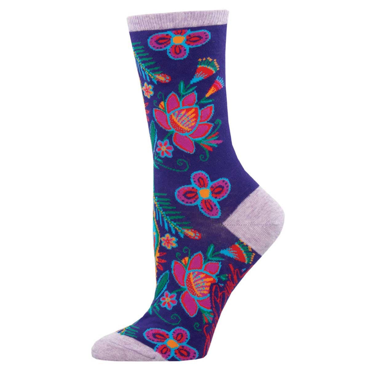 Alyssa Floral Women’s Crew Socks