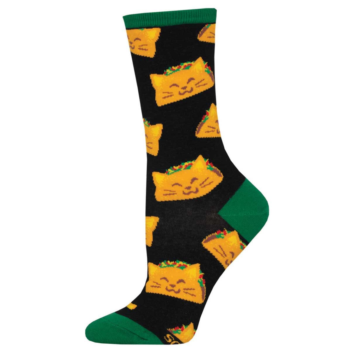 Cat Taco Women’s Crew Socks