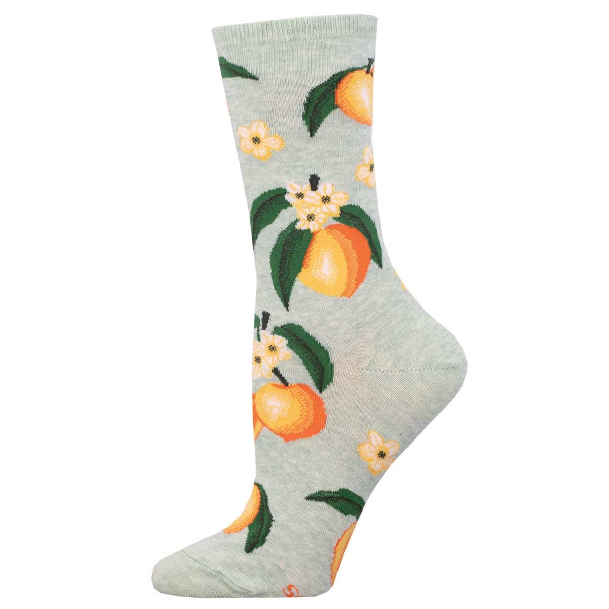 Sweet Peach Women’s Crew Socks