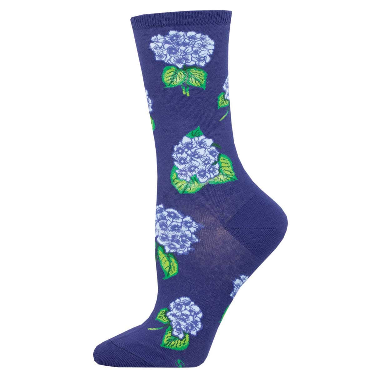 Hydrangeas Women’s Crew Socks