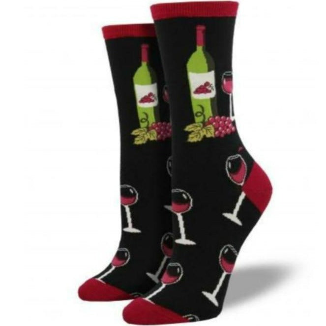 Wine Scene Socks Women’s Crew Sock