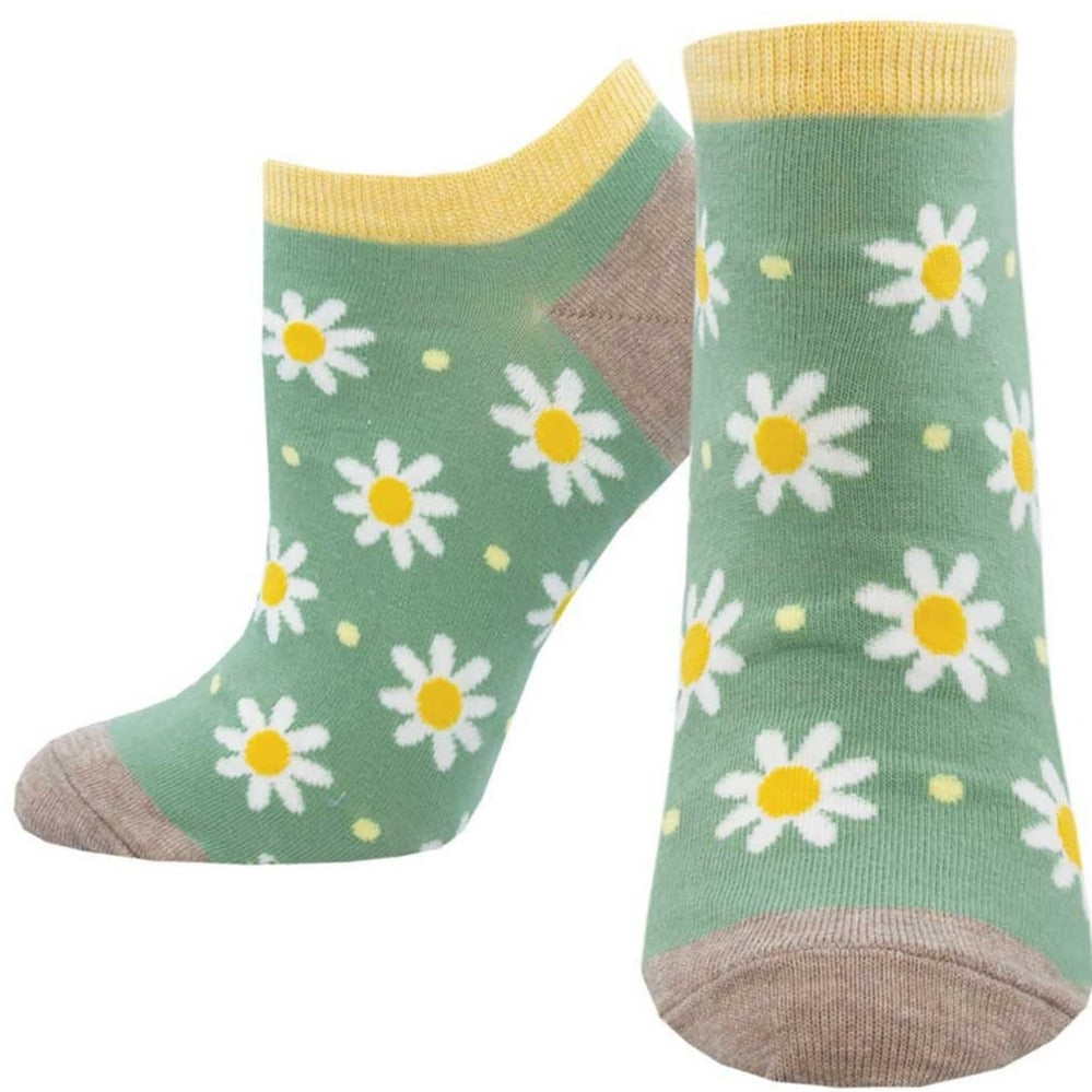 Dots and Daisies Women’s Ankle Socks