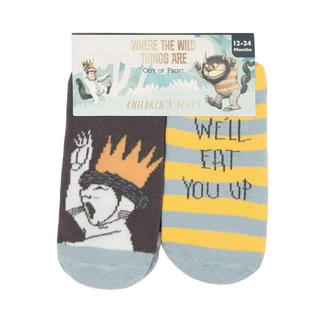 Where The Wild Things Are Pack of 4 Crew Socks