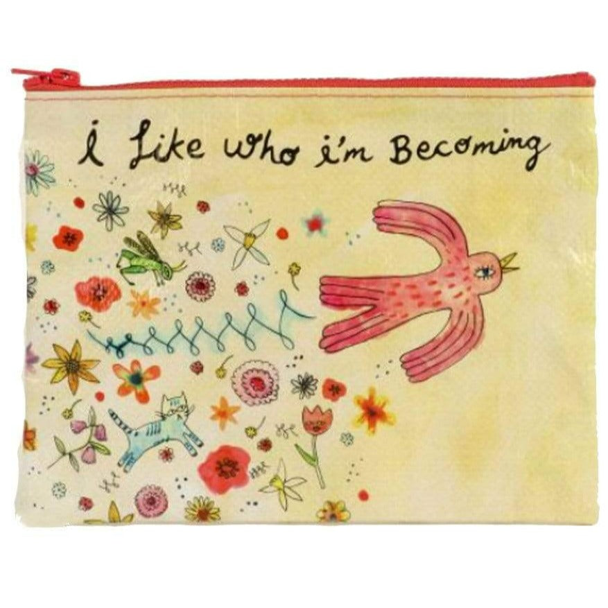 Who I’m Becoming Zipper Pouch