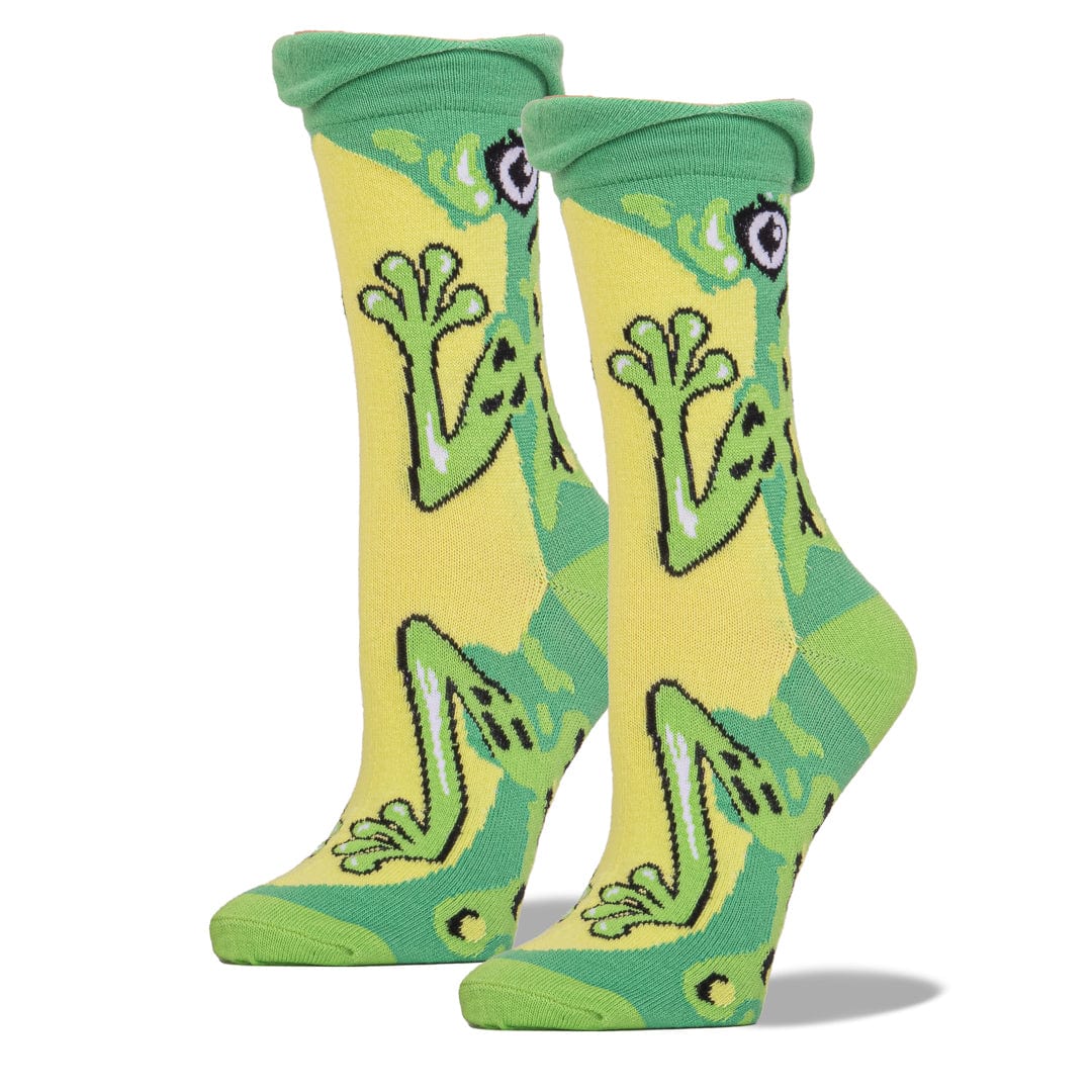 Wide Mouth Frog Women’s Crew Sock