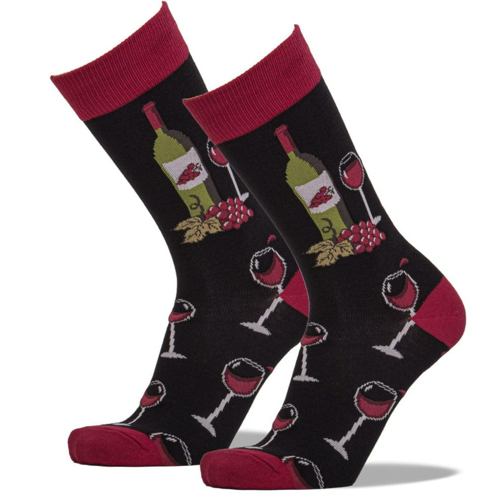 Wine Scene Socks Men’s Crew Sock