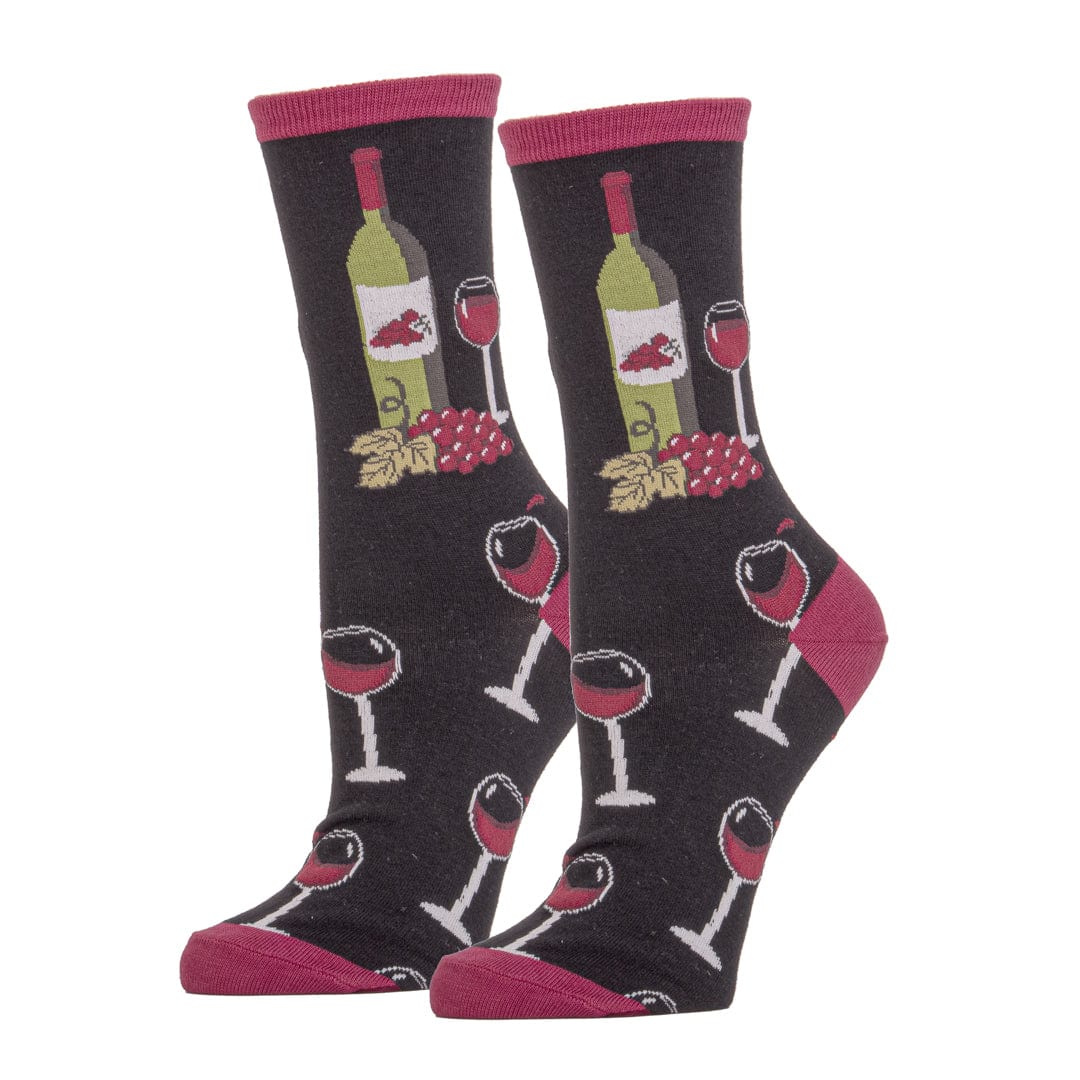 Wine Scene Socks Women’s Crew Sock