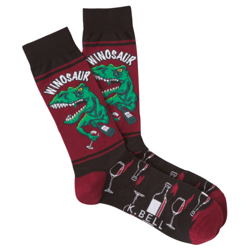 Winosaur Men’s Crew Sock