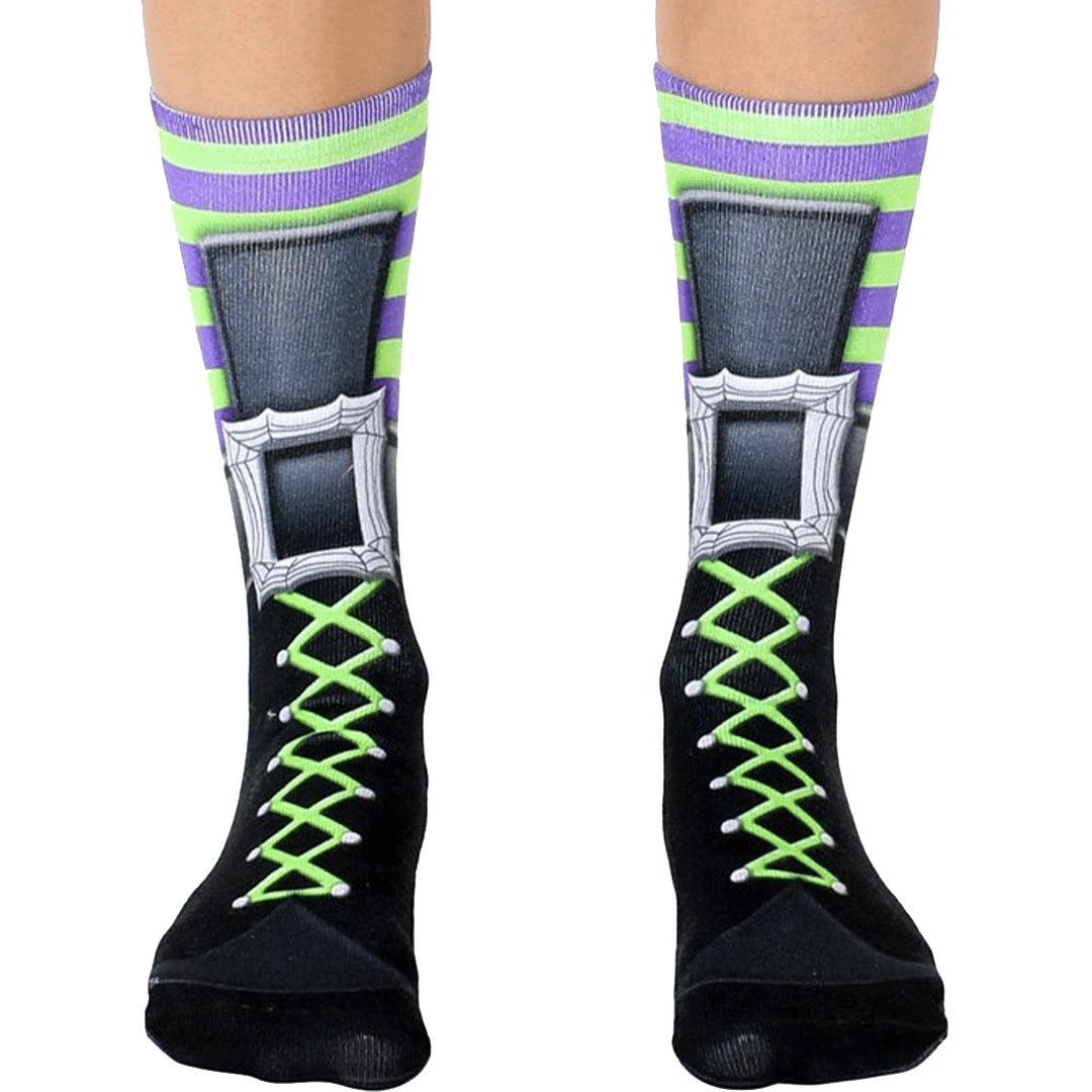 Witch Boot Crew Sock