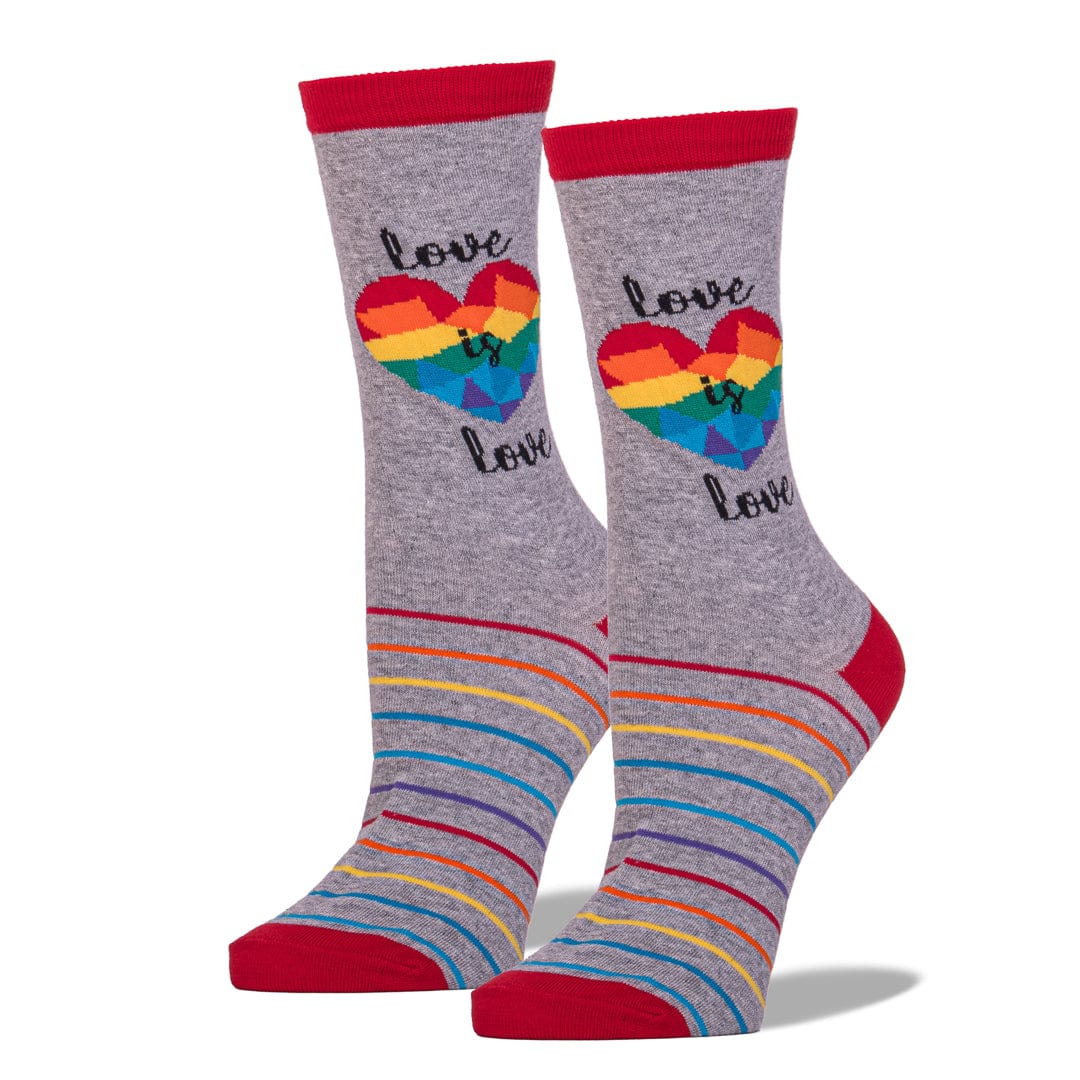 Love Is Love Crew Socks