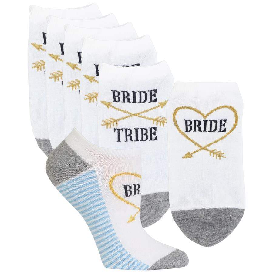 Bride Tribe 6 pair Women’s Ankle Socks