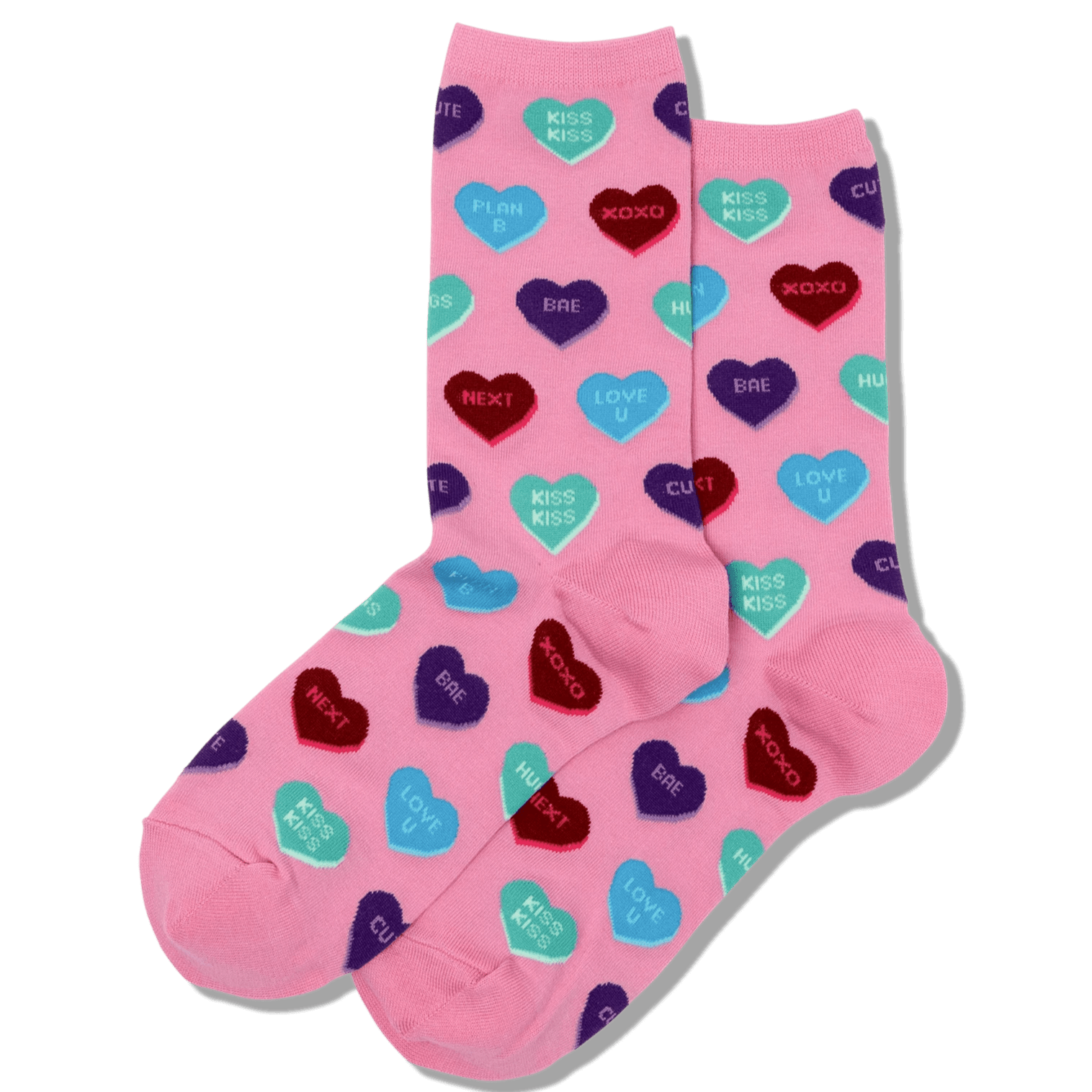 Candy Heart Women’s Crew Sock