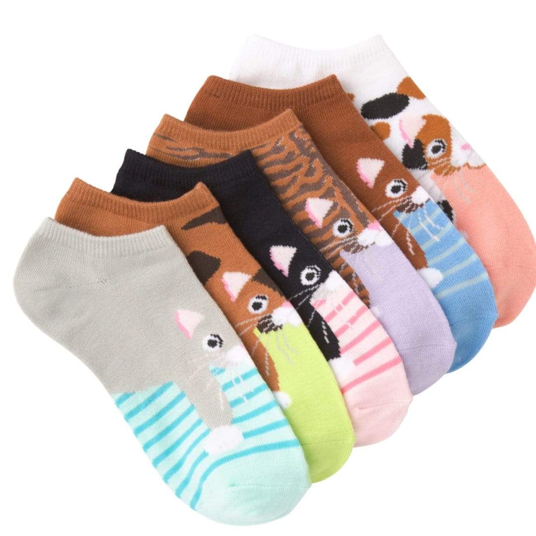 Cats Women’s No Show 6 Pair Pack Socks