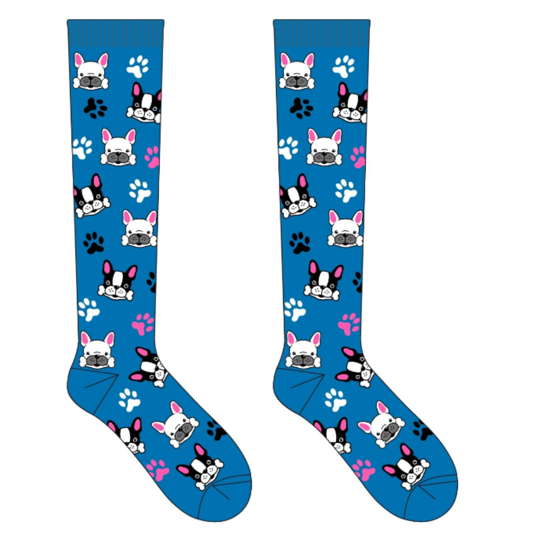 Frenchie Compression Socks