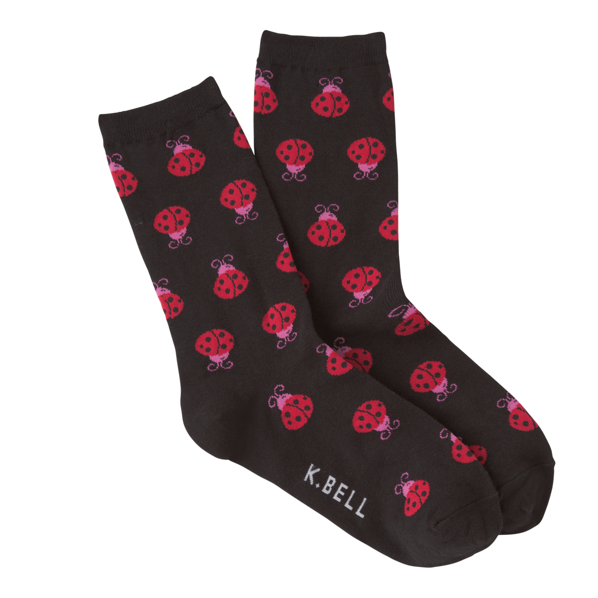 Ladybug Socks Women’s Crew Sock