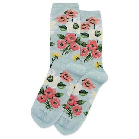 Spring Floral Women’s Crew Sock