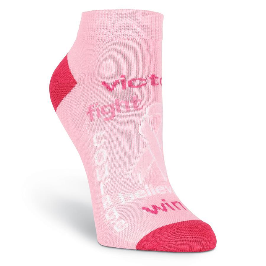 Pink Ribbon Socks Women’s Ankle Sock