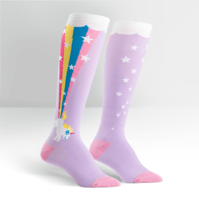 Rainbow Blast Socks Women’s Knee High Sock