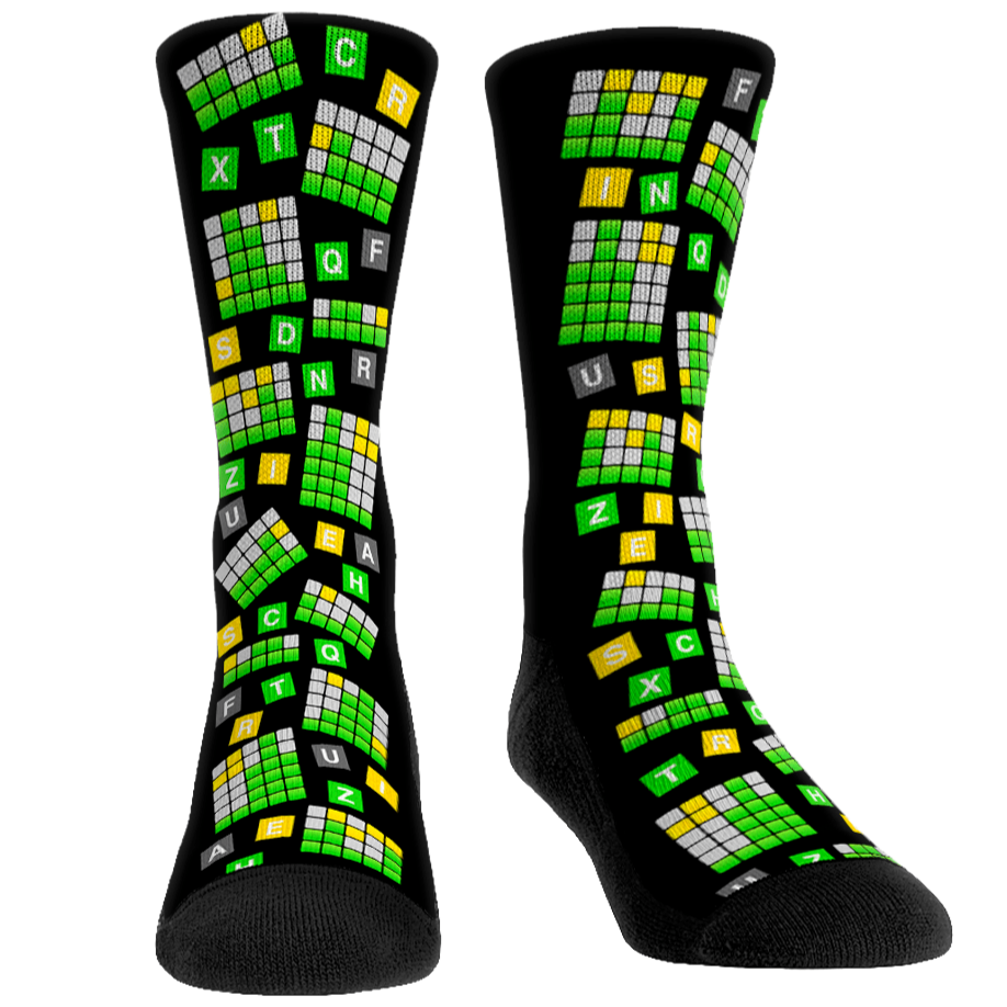 Word Game Women’s Crew Socks