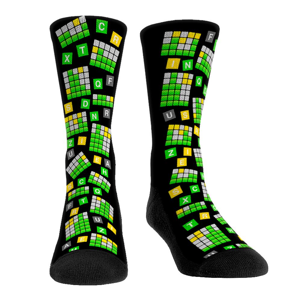 Word Game Men’s Crew Socks