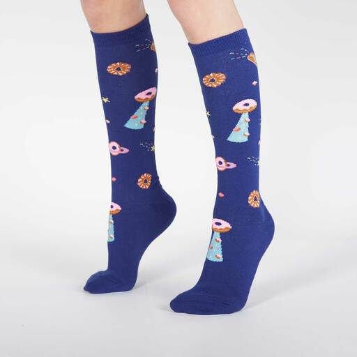 Glazed Galaxy Junior Knee High Socks