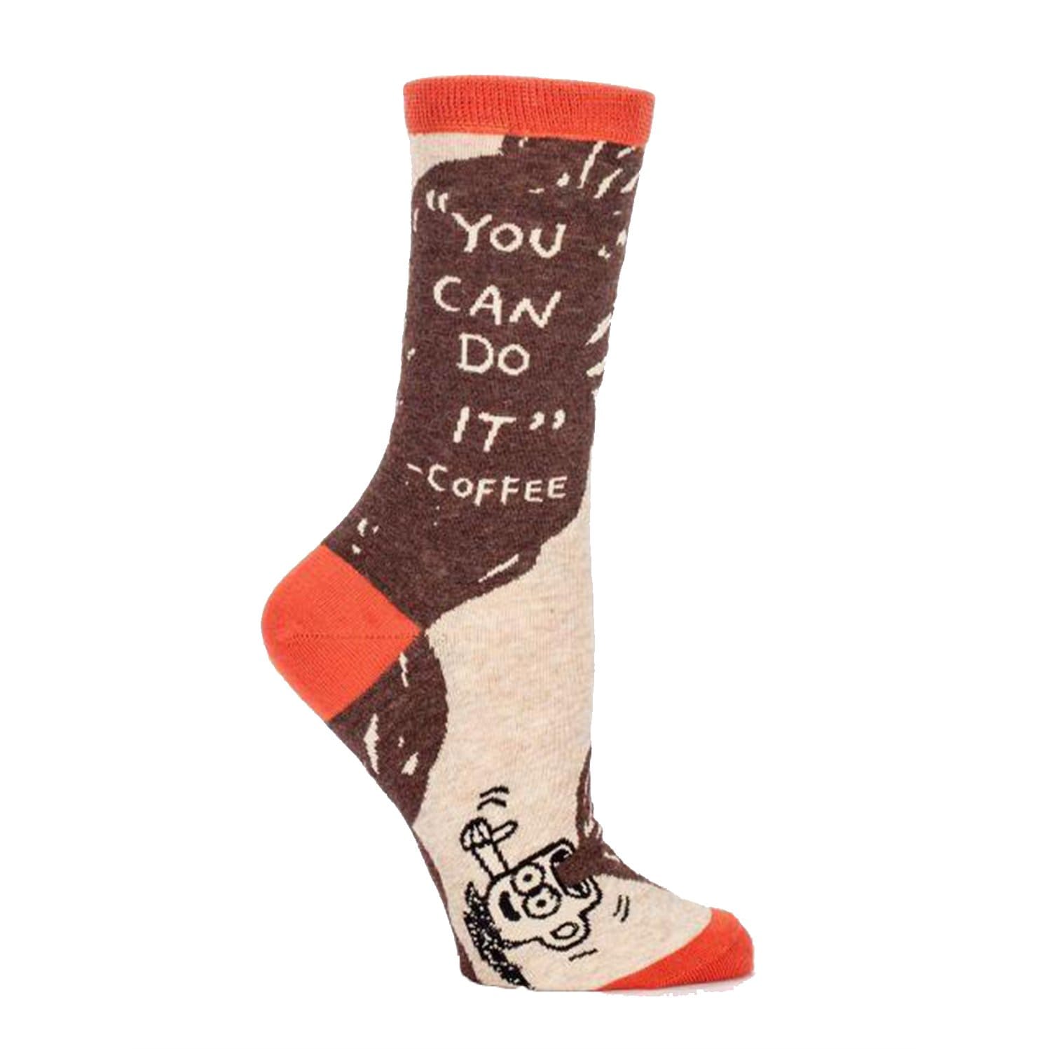 You Can Do It, Coffee Socks Women’s Crew Sock