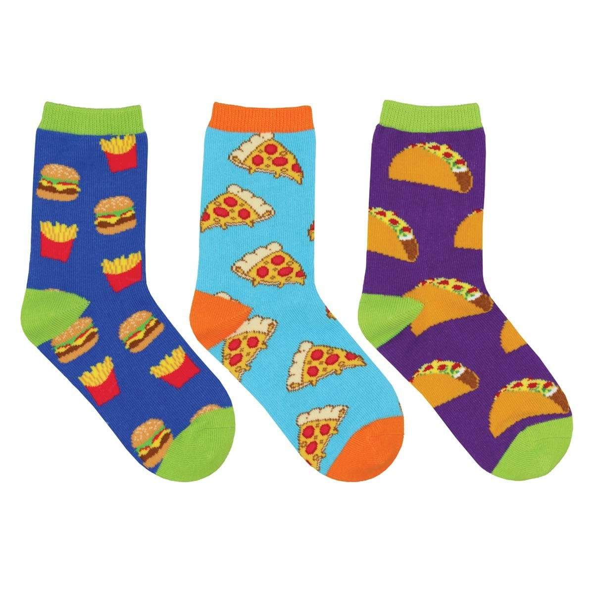 Yummy In My Tummy Crew Sock 3 Pack