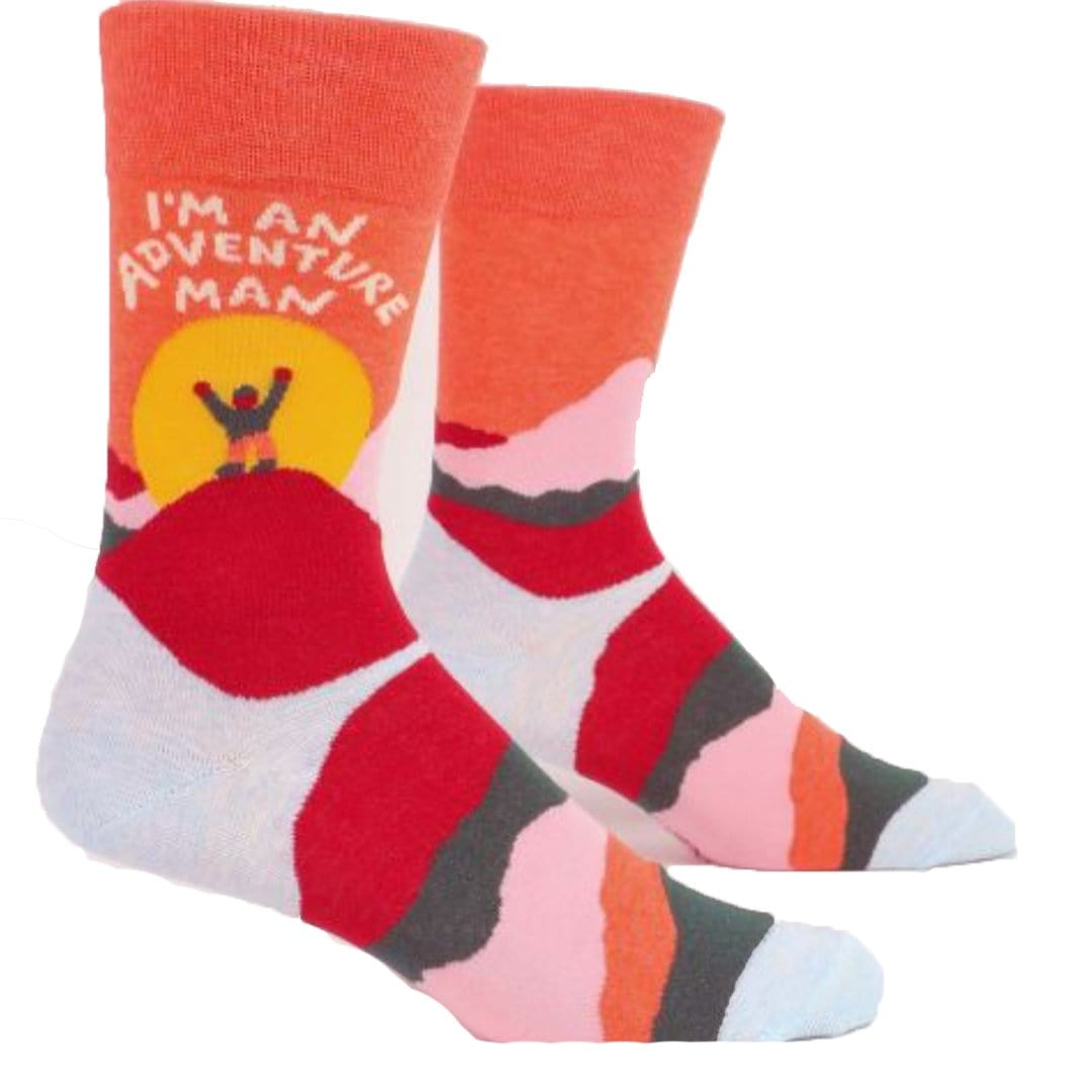 I’m An Adventure Man Men’s Crew Socks