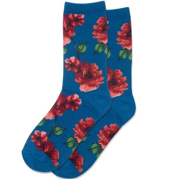 Autumn Floral Women’s Crew Socks