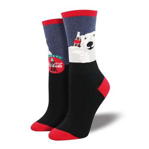 Coca-Cola Polar Bear Cheers Women’s Socks