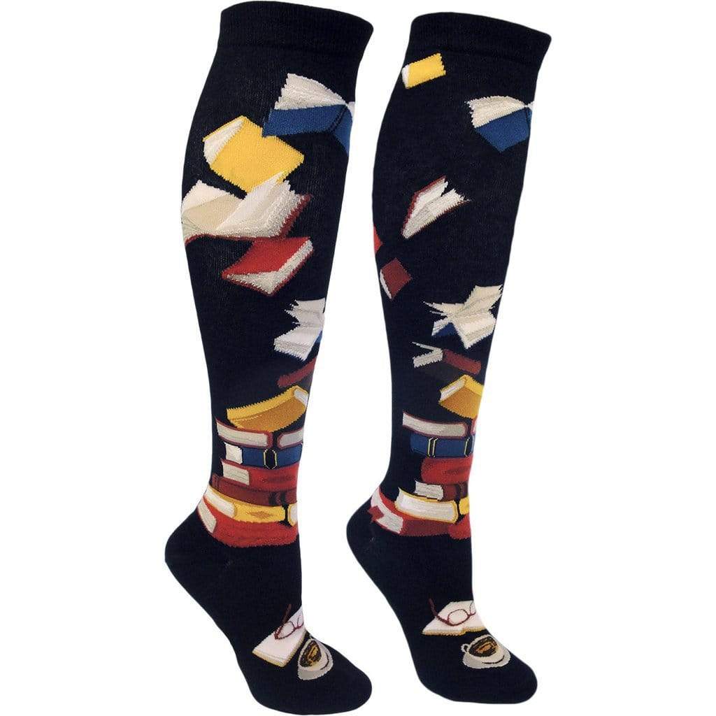 Library Socks for Literacy Women’s Knee High Sock