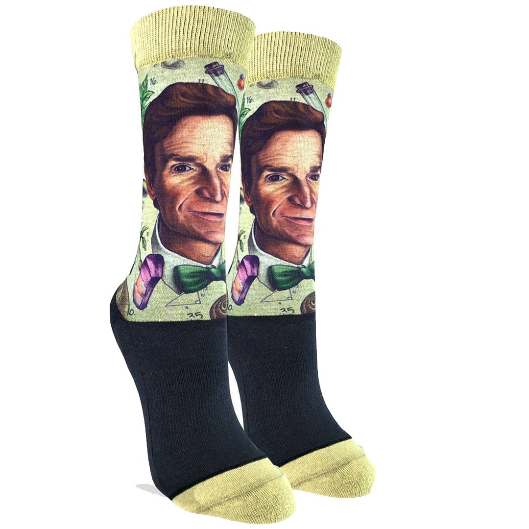 Bill Nye Active Fit Socks Women’s Crew Sock