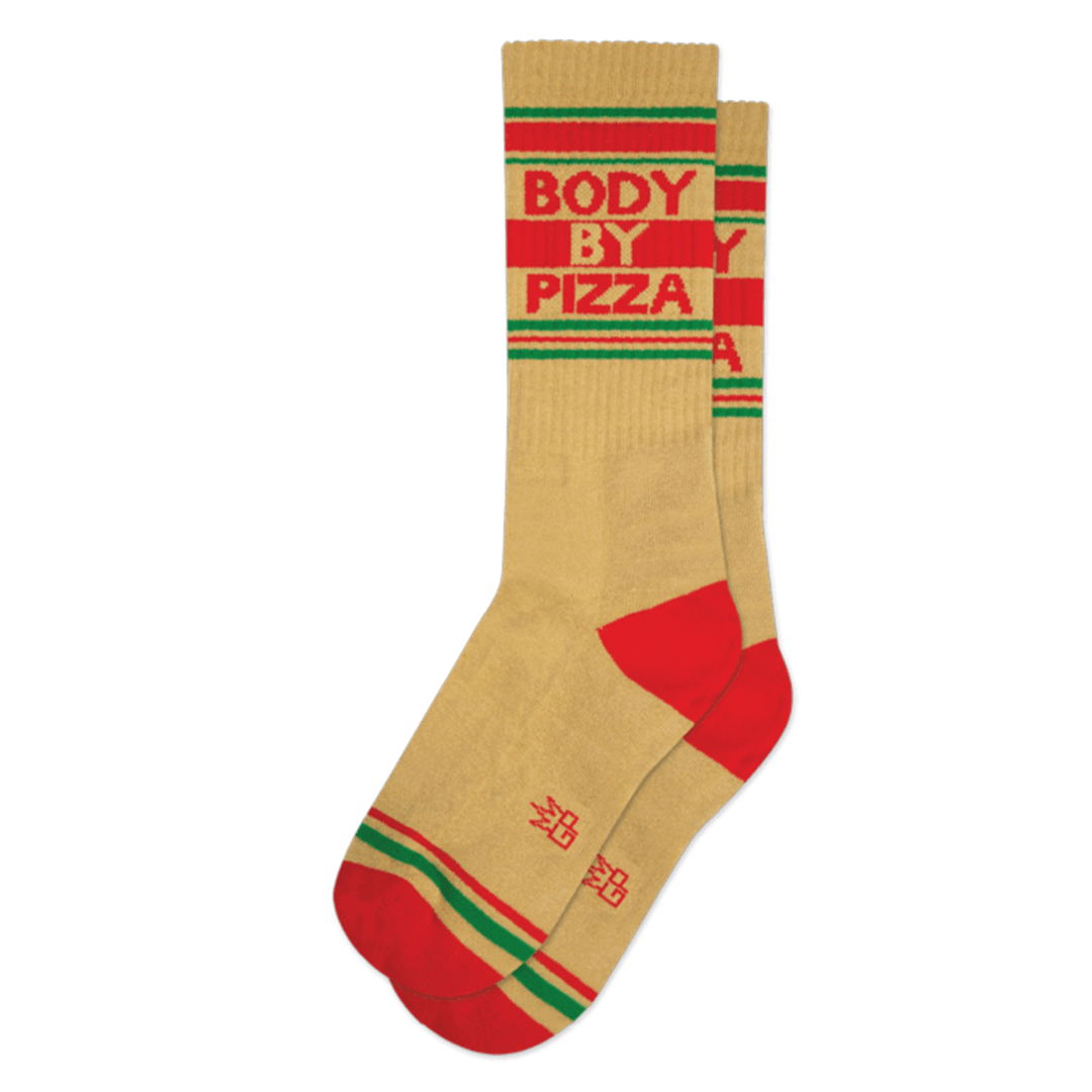 Body By Pizza Unisex Crew Sock