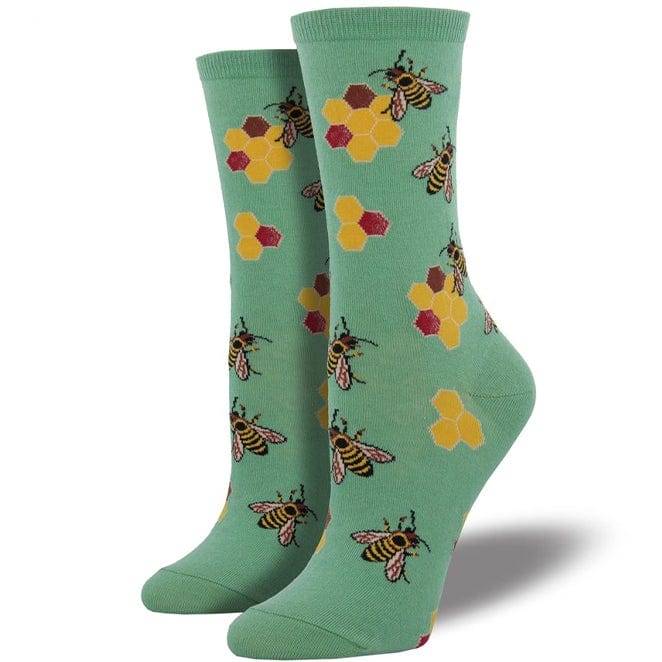 Busy Bees Women’s Crew Socks