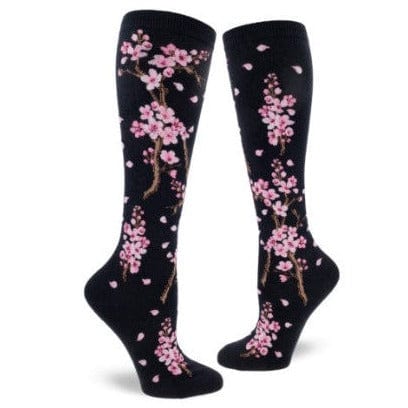 Cherry Blossom Women’s Knee High Socks