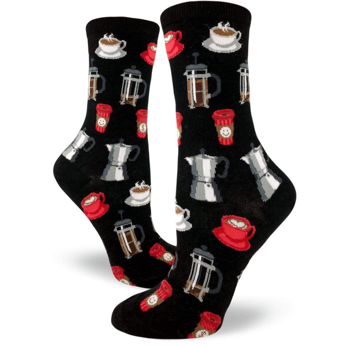 Black Coffee Women’s Crew Sock