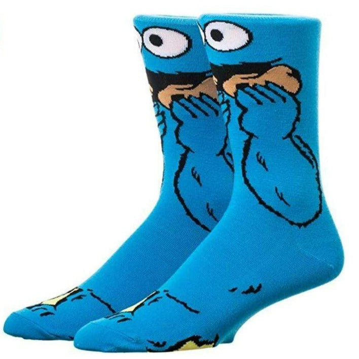 Cookie Monster 360 Crew Sock