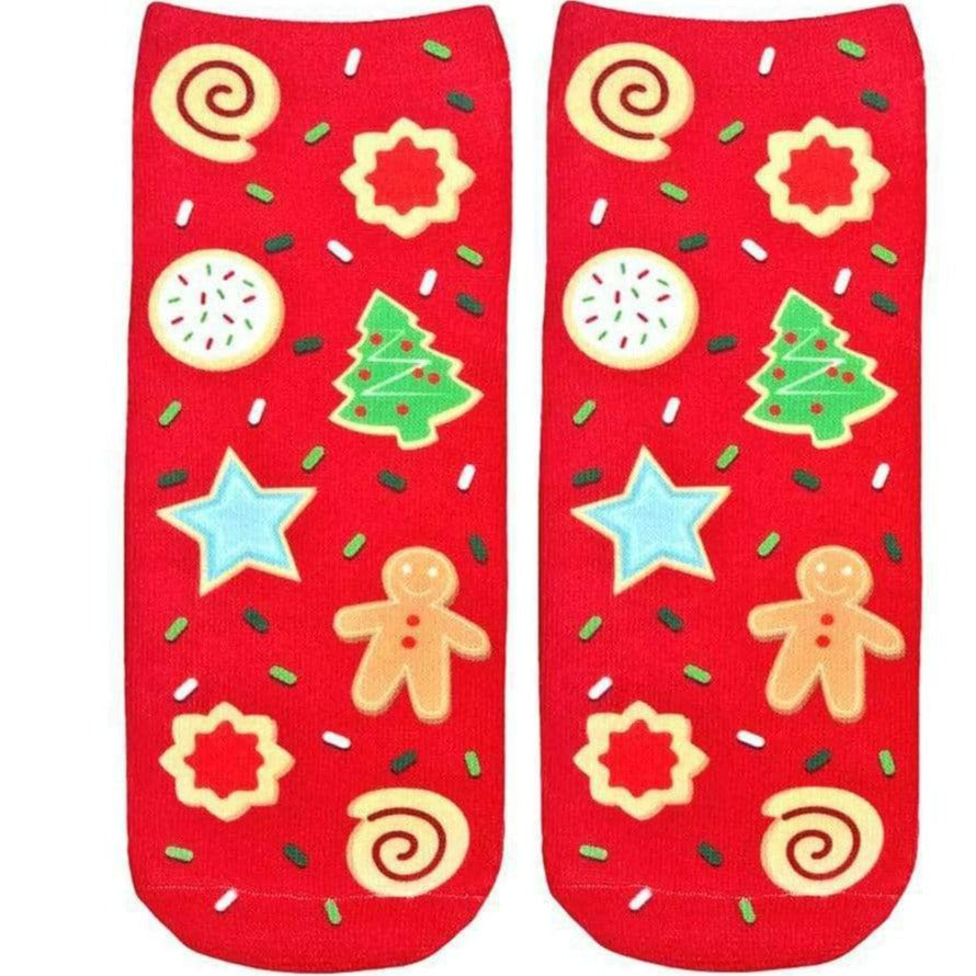 Christmas Cookies Ankle Socks