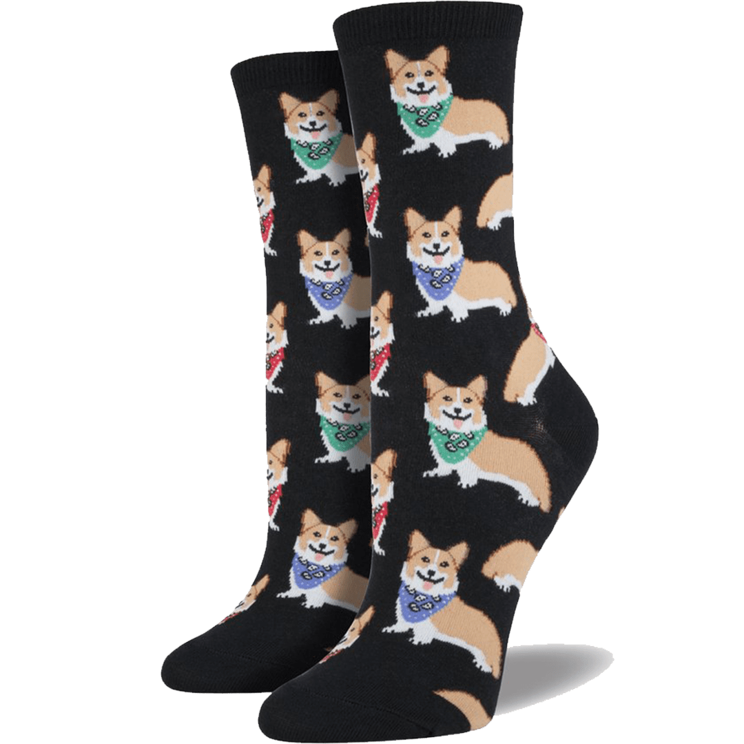 Corgi Socks Women’s Crew Sock