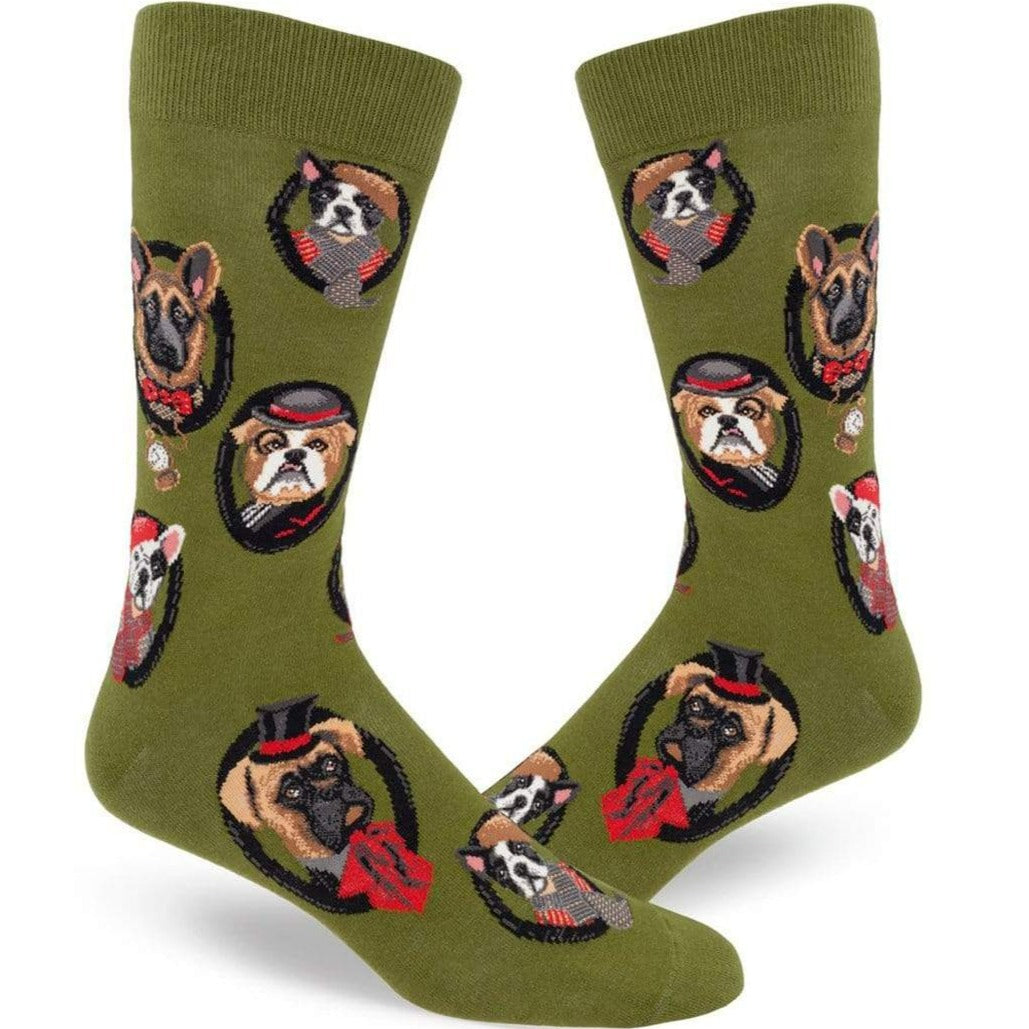 Dapper Dogs Men’s Crew Sock