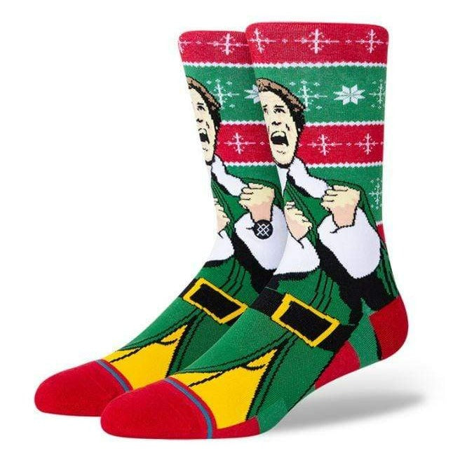 Cold Outside Elf Men’s Crew Sock