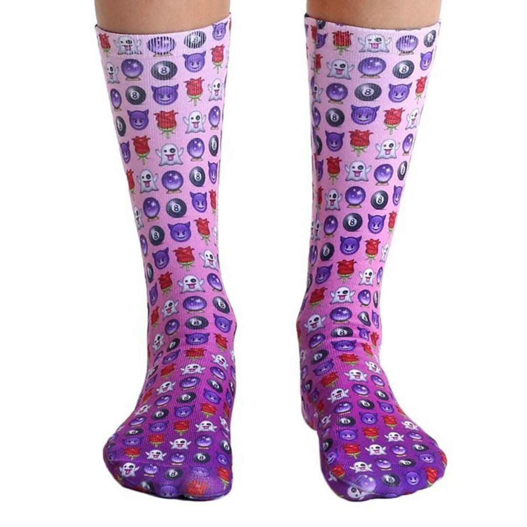 Wild Child Emoji Socks – Unisex Crew Sock