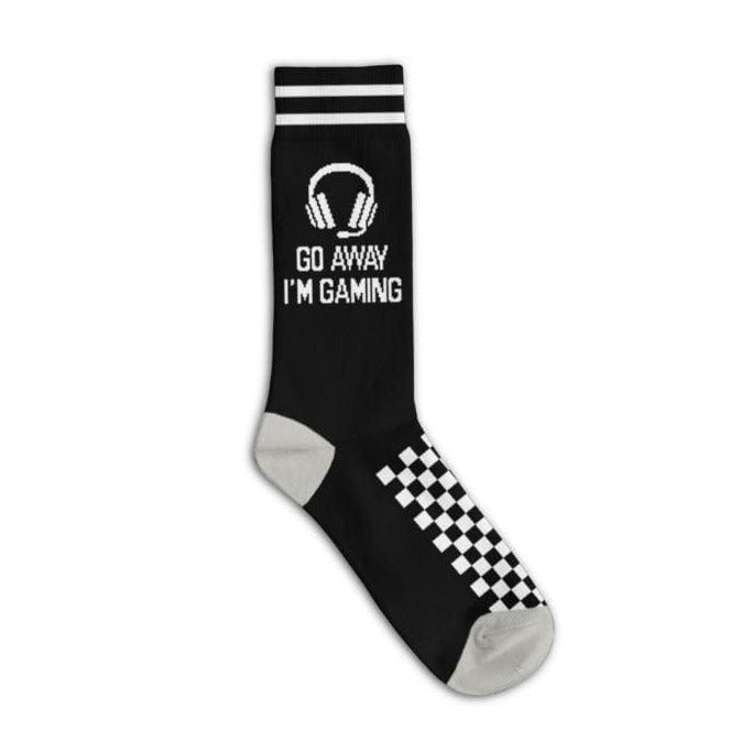 Go Away I’m Gaming Unisex Crew Socks