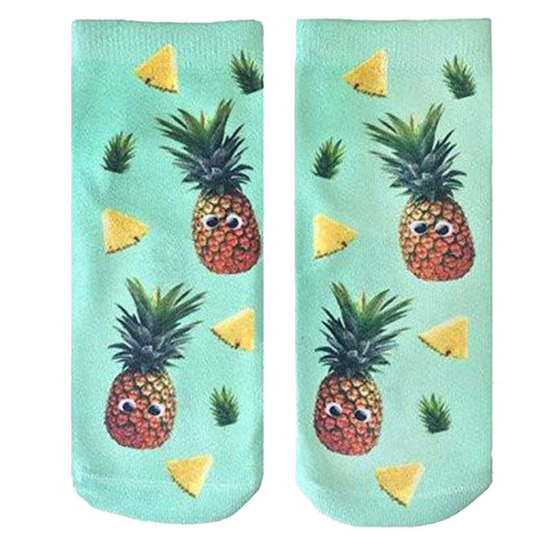 Googly Pineapple Socks Ankle Sock