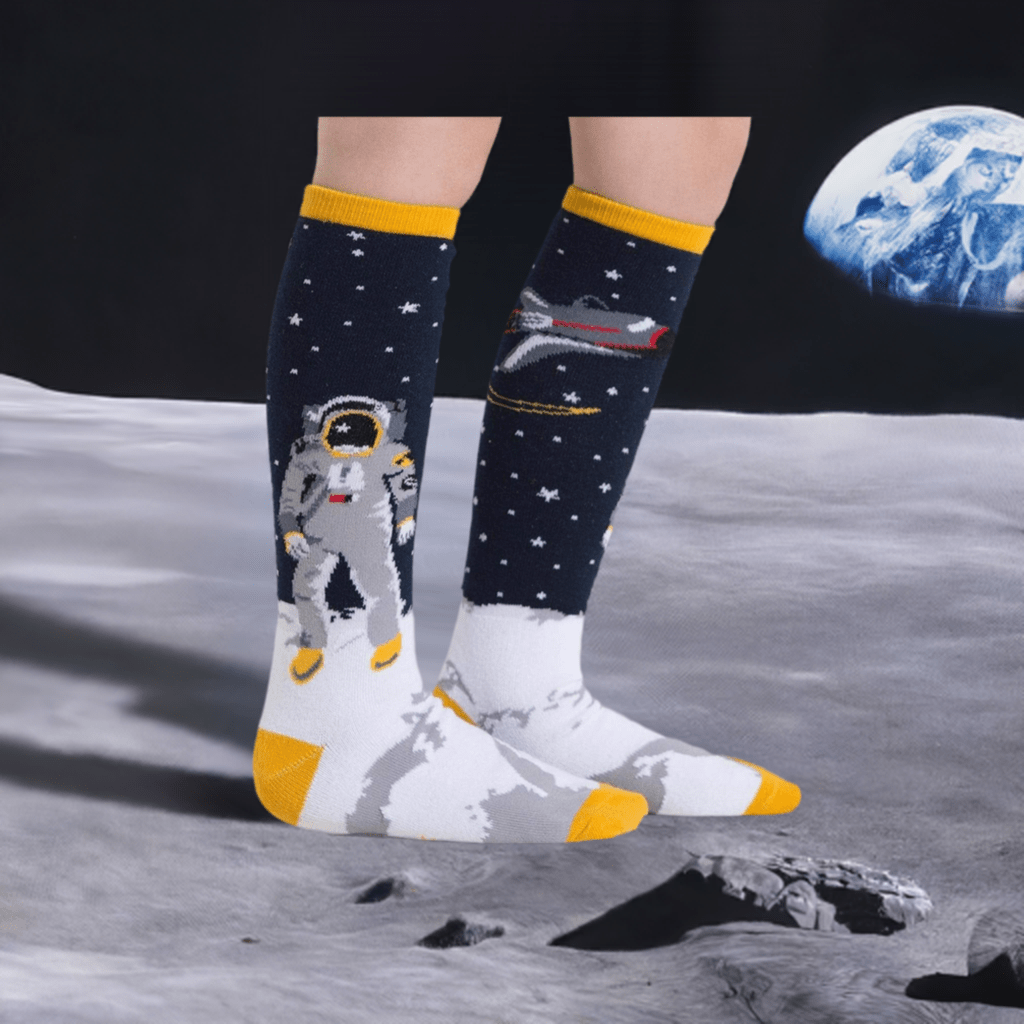 “One Small Step ” Youth Knee High Sock